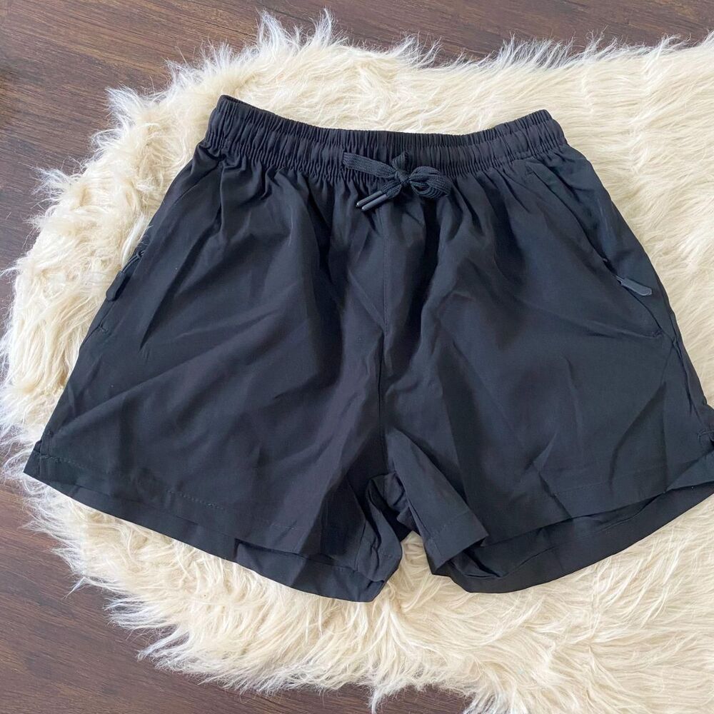 New Black Fashion Running Workout Shorts S